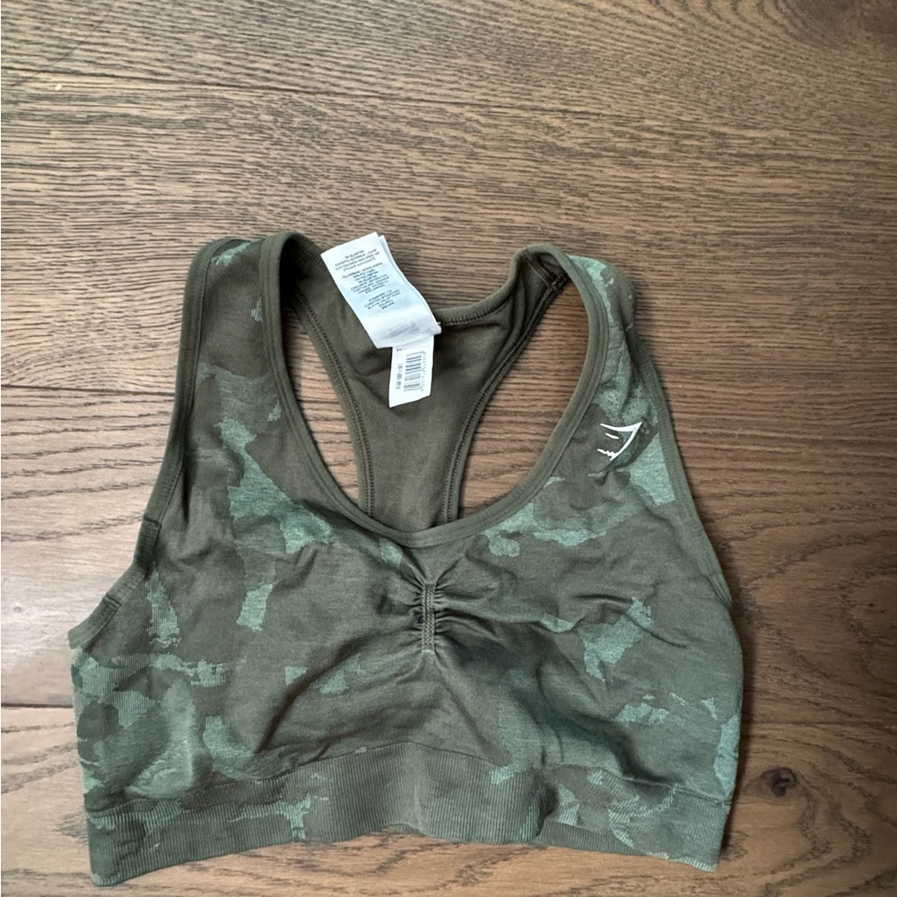 Gymshark camo adapt sports bra
